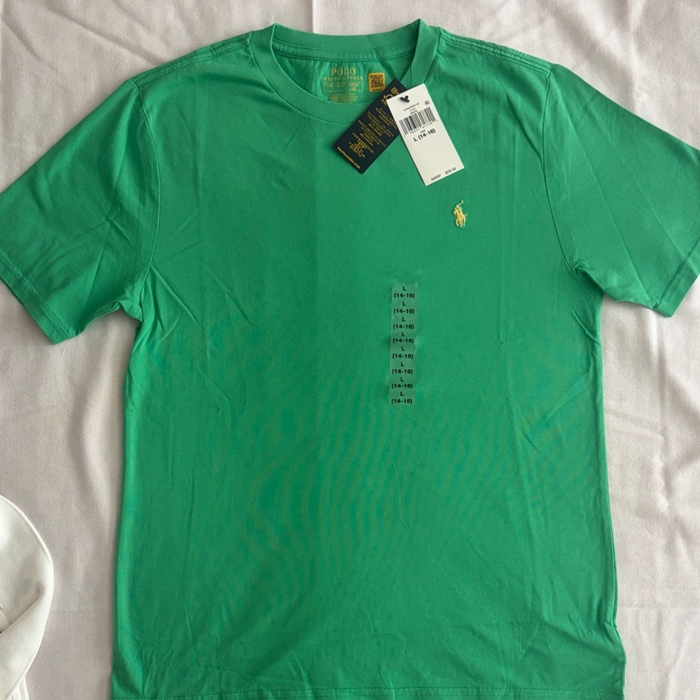 Polo by Ralph Lauren Emerald Green Short-Sleeve Crewneck Tee